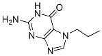 7-n-propylguanine 化学構造式