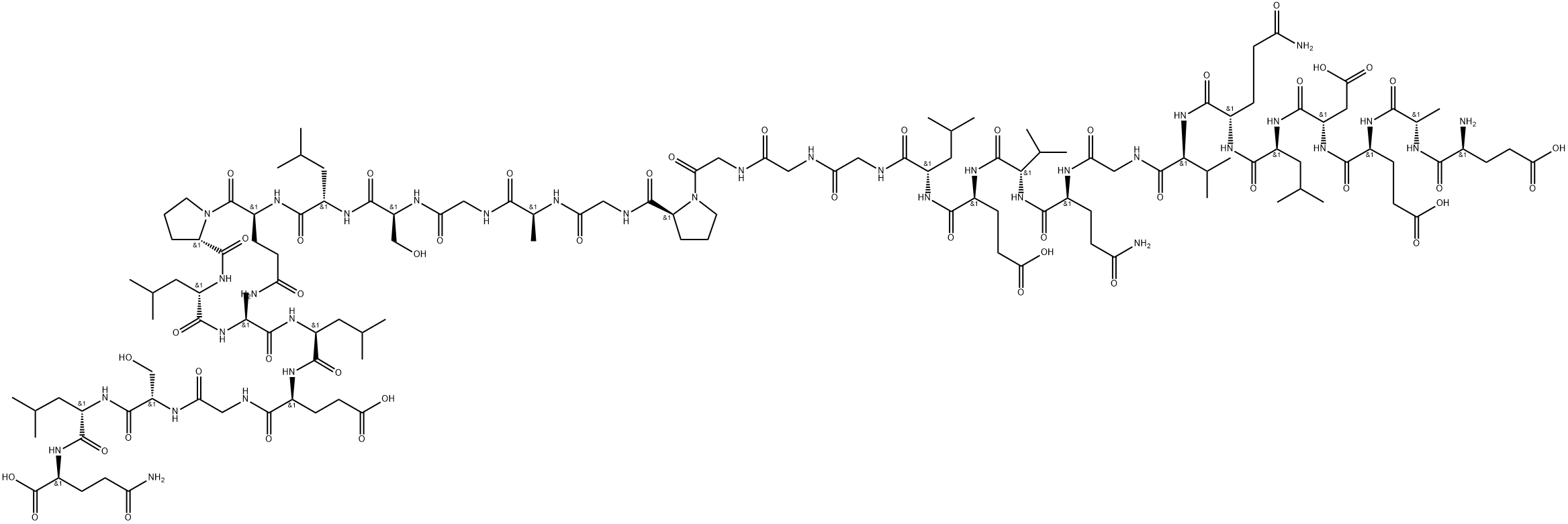 C-PEPTIDE (HUMAN) Struktur