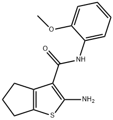 2-AMINO-N-(2-METHOXYPHENYL)-5,6-DIHYDRO-4H-CYCLOPENTA[B]THIOPHENE-3-CARBOXAMIDE|