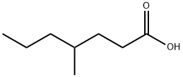 4-甲基庚酸,3302-03-2,结构式