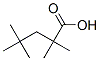2,2,4,4-TETRAMETHYLPENTANOICACID,3302-12-3,结构式