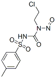 N-[[(2-Chloroethyl)nitrosoamino]carbonyl]-4-methylbenzenesulfonamide Struktur