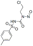 N-[[(2-Chloroethyl)nitrosoamino]carbonyl]-4-methylbenzenesulfonamide Structure