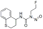 1-(2-Fluoroethyl)-1-nitroso-3-(3,4-dihydro-2H-1-benzothiopyran-4-yl)urea Structure