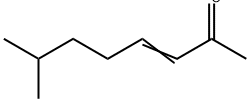 7-メチル-3-オクテン-2-オン 化学構造式