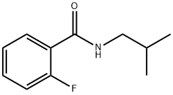 2-氟-N-异丁基苯甲酰胺 结构式