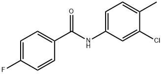 330469-22-2 N-(3-氯-4-甲基苯)-4-氟苯甲酰胺