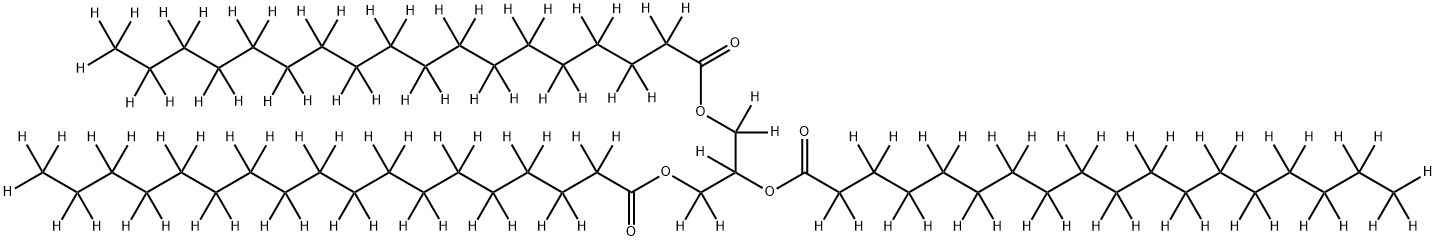 GLYCERYL TRIOCTADECANOATE-D110 结构式