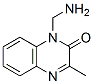 2(1H)-Quinoxalinone,1-(aminomethyl)-3-methyl-(9CI) 结构式