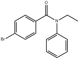 4-bromo-N-ethyl-N-phenylbenzamide Structure