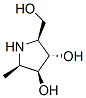 3,4-Pyrrolidinediol, 2-(hydroxymethyl)-5-methyl-, (2S,3S,4S,5R)- (9CI)|