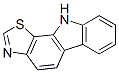 10H-Thiazolo[5,4-a]carbazole(9CI) Struktur