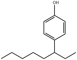 p-(1-ethylhexyl)phenol  Struktur