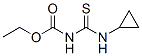 Carbamic  acid,  [(cyclopropylamino)thioxomethyl]-,  ethyl  ester  (9CI),330799-98-9,结构式