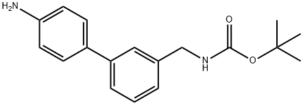 CARBAMIC ACID, [(4'-AMINO[1,1'-BIPHENYL]-3-YL)METHYL]-, 1,1-DIMETHYLETHYL ESTER|[(4'-AMINO[1,1'-BIPHENYL]-3-YL)METHYL]-, 1,1-DIMETHYLETHYL ESTER