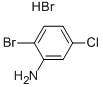 2-BROMO-5-CHLOROBENZENAMINE HYDROBROMIDE Structure