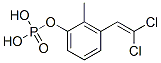 Phosphoric acid 2,2-dichloroethenylmethylphenyl ester,3309-70-4,结构式