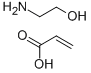 2-アミノエタノール・アクリル酸 化学構造式