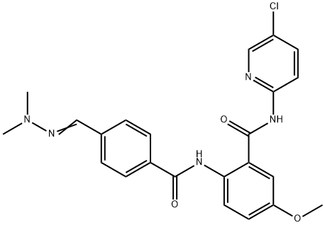 ベトリキサバン 化学構造式