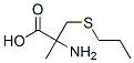 2-Methyl-3-(propylthio)-DL-alanine,33099-16-0,结构式
