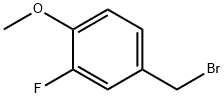3-FLUORO-4-METHOXYBENZYL BROMIDE Struktur