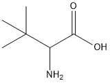 DL-tert-Leucine Struktur