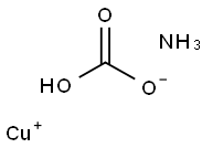 炭酸/アンモニア/銅,(1:x:x) 化学構造式