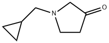 1-(cyclopropylMethyl)-3-Pyrrolidinone Structure