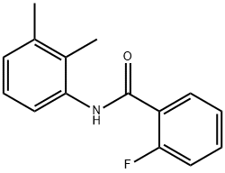 N-(2,3-二甲基苯基)-2-氟苯甲酰胺 结构式