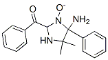 Methanone, (4-amino-4,5-dihydro-5,5-dimethyl-3-oxido-4-phenyl-1H-imidazol-2-yl)phenyl- (9CI) 结构式