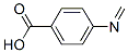 Benzoic acid, 4-(methyleneamino)- (9CI) Structure