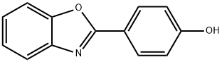 4-(苯并[D]恶唑-2-基)苯酚 4-(BENZO[D]OXAZOL-2-YL)PHENOL, 3315-19-3, 结构式