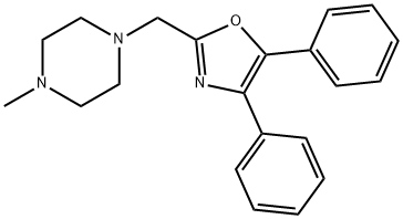 1-[(4,5-Diphenyl-2-oxazolyl)methyl]-4-methylpiperazine|