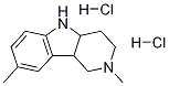 2,3,4,4a,5,9B-hexahydro-2,8-dimethyl-1H-pipido[4,3-B]indola, dihydrochloride Structure