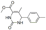 4-Pyrimidinecarboxylicacid,1,2,3,6-tetrahydro-5-methyl-6-(4-methylphenyl)-2-oxo-,methylester(9CI) 化学構造式