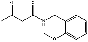 N-(2-methoxybenzyl)-3-oxobutanamide Structure