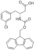 FMOC-(R)-3-AMINO-4-(3-CHLORO-PHENYL)-BUTYRIC ACID|FMOC-(R)-3-氨基-4-(3-氯苯基)-丁酸