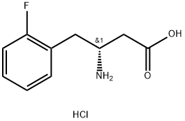 (R)-3-AMINO-4-(2-FLUOROPHENYL)BUTANOIC ACID HYDROCHLORIDE price.