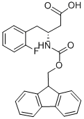 FMOC-(R)-3-AMINO-4-(2-FLUORO-PHENYL)-BUTYRIC ACID|FMOC-(R)-3-氨基-4-(2-氟苯基)-丁酸