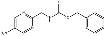 BENZYL (5-AMINOPYRIMIDIN-2-YL)METHYLCARBAMATE 结构式