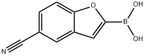 (5-CYANO-1-BENZOFURAN-2-YL)BORONIC ACID|5-氰基-1-苯并呋喃-2-硼酸