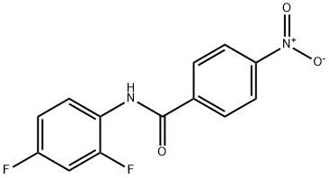 331838-04-1 N-(2,4-difluorophenyl)-4-nitrobenzenecarboxamide