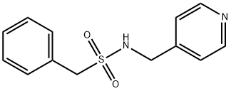 1-phenyl-N-(pyridin-4-ylMethyl)MethanesulfonaMide Structure
