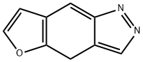 4H-Furo[2,3-f]indazole,33192-65-3,结构式