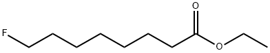 8-Fluorooctanoic acid ethyl ester Structure