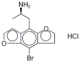 (R)-(-)-Bromo Dragonfly Hydrochloride 结构式