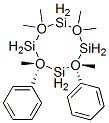 Cyclotetrasiloxane, 2,2,4,4,6,8-hexamethyl-6,8-diphenyl-, cis-,33204-75-0,结构式