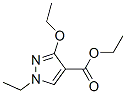 1H-Pyrazole-4-carboxylicacid,3-ethoxy-1-ethyl-,ethylester(9CI),332070-62-9,结构式