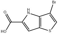 3-BROMO-4(H)-THIENO[3,2-B]PYRROLE-5-CARBOXYLICACID