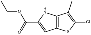 ETHYL 2-CHLORO-3-METHYL-4H-THIENO[3,2-B]PYRROLE-5-CARBOXYLATE